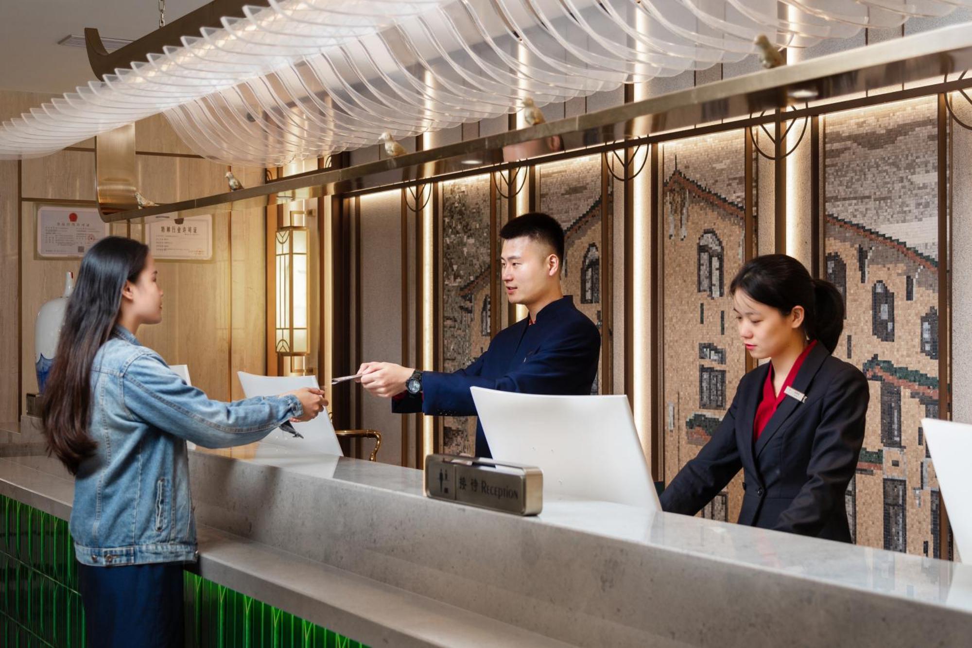 Guangzhou Wogo Yuanbao Hotel-Zhujiang New Town-Free Canton Fair Shuttle Bus & Overseas Buyer Registration Services Екстериор снимка